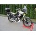 DZINĒJA AIZSARGI RDMOTO CF167KD MELNS (LOWER FRAMES WITH PROTECTORS) PRIEKŠ APRILIA TUAREG 660 2021-2025