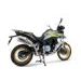 SLIP-ON EXHAUST GPR FURORE-X ACCIAIO BRK24.VO.7.FUXIO BRUSHED STAINLESS STEEL INCLUDING REMOVABLE DB KILLER AND LINK PIPE