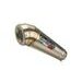 SLIP-ON EXHAUST GPR POWERCONE EVO E5.VO.2.PCEV BRUSHED STAINLESS STEEL INCLUDING REMOVABLE DB KILLER AND LINK PIPE