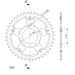 AIZMUGURĒJAIS ZOBRATS SUPERSPROX STEALTH RST-728:42-GLD ZELTA 42T, 520