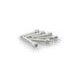 SKRŪVES PUIG ANODIZED 0258P SUDRABA M6 X 30MM (6PCS)