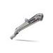 SLIP-ON EXHAUST GPR POWERCONE EVO E4.BM.101.1.PCEV BRUSHED STAINLESS STEEL INCLUDING REMOVABLE DB KILLER AND LINK PIPE