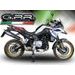 SLIP-ON EXHAUST GPR NEW GRAND PRIX EVO BLACK TITANIUM E4.BMW.94.GPAN.BLT TITANIUM MATTE BLACK INCLUDING REMOVABLE DB KILLER AND LINK PIPE