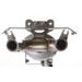 SLIP-ON EXHAUST GPR GHOST Y.146.TO BRUSHED TITANIUM INCLUDING REMOVABLE DB KILLER AND LINK PIPE
