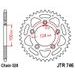 AIZMUGURĒJAIS ZOBRATS JT JTR 746-44 44T, 520