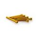 SKRŪVES PUIG ANODIZED 0370G DZELTENS M6 X 45MM (6PCS)