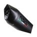 SLIP-ON EXHAUST GPR FURORE S.54.FUNE MATTE BLACK INCLUDING REMOVABLE DB KILLER AND LINK PIPE
