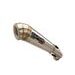 SLIP-ON EXHAUST GPR POWERCONE EVO HU.35.PCEV BRUSHED STAINLESS STEEL INCLUDING REMOVABLE DB KILLER AND LINK PIPE