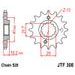 PRIEKŠĒJAIS ZOBRATS JT JTF 308-13 13T, 520