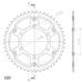 AIZMUGURĒJAIS ZOBRATS SUPERSPROX STEALTH RST-486:48-SLV SUDRABA 48T, 520