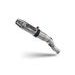 SLIP-ON EXHAUST GPR DEEPTONE KTM.55.2.DE BRUSHED STAINLESS STEEL INCLUDING REMOVABLE DB KILLER AND LINK PIPE