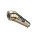 SLIP-ON EXHAUST GPR POWERCONE EVO MV.15.CAT.PCEV BRUSHED STAINLESS STEEL INCLUDING REMOVABLE DB KILLER, LINK PIPE AND CATALYST