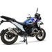 SLIP-ON EXHAUST GPR GP-REVO TITANIUM BM.109.GPRTIT BRUSHED TITANIUM INCLUDING REMOVABLE DB KILLER AND LINK PIPE