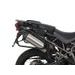 COMPLETE SET OF BLACK ALUMINUM CASES SHAD TERRA, 37L TOPCASE + 36L / 47L SIDE CASES, INCLUDING MOUNTING KIT AND PLATE SHAD TRIUMPH TIGER 800