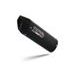 SLIP-ON EXHAUST GPR FURORE NERO Y.194.1.FUNE MATTE BLACK INCLUDING REMOVABLE DB KILLER AND LINK PIPE
