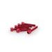 SKRŪVES PUIG ANODIZED 0258R SARKANS M6 X 30MM (6PCS)