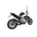 SLIP-ON EXHAUST GPR FURORE NERO CF.2.RACEDB.FUNE MATTE BLACK INCLUDING LINK PIPE AND REMOVABLE DBKILLER