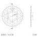 ĶĒDES KOMPLEKTS D.I.D CHAIN - SUDRABA CHAIN 520 VX, X-RING (X, NX, QX, XS), CHK FRONT SPROCKET JT, CHK REAR SPROCKET SUPERSPROX PRIEKŠ ATV POLARIS TRAIL BOSS 330 2003