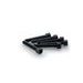 SKRŪVES PUIG ANODIZED 0346N MELNS/PELĒKS M6 X 35MM (6PCS)