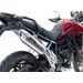 SLIP-ON EXHAUST GPR FURORE-X ACCIAIO INOX BRK24.T.101.FUXIO BRUSHED STAINLESS STEEL INCLUDING REMOVABLE DB KILLER AND LINK PIPE
