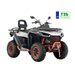 SEGWAY POWERSPORTS KVADRACIKLS SNARLER AT6L DELUXE EPS AR TRAKTORA REĢISTRĀCIJU, SARKANS/BALTS