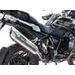 SLIP-ON EXHAUST GPR FURORE-X ACCIAIO INOX E4.BM.99.FUXIO BRUSHED STAINLESS STEEL INCLUDING REMOVABLE DB KILLER AND LINK PIPE