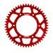 REAR ALU SPROCKET SUPERSPROX RAL-210:51-RED SARKANS 51T, 520