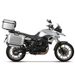 COMPLETE SET OF ALUMINUM CASES SHAD TERRA, 37L TOPCASE + 36L / 47L SIDE CASES, INCLUDING MOUNTING KIT AND PLATE SHAD BMW F 650 GS/ F 700 GS/ F 800 GS