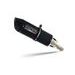 SLIP-ON EXHAUST GPR FURORE NERO BT.12.RACEDB.FUNE MATTE BLACK INCLUDING LINK PIPE AND REMOVABLE DBKILLER