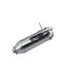 SLIP-ON EXHAUST GPR PENTACROSS INOX ATV.49.PENIO BRUSHED STAINLESS STEEL INCLUDING REMOVABLE DB KILLER AND LINK PIPE