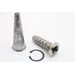UNIVERSAL SILENCER GPR ULTRACONE CAFÉ RACER CAFE.47.ULTRA BRUSHED STAINLESS STEEL