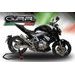 SLIP-ON EXHAUST GPR F205 Z.3.F205 BRUSHED STAINLESS STEEL INCLUDING REMOVABLE DB KILLER AND LINK PIPE