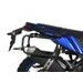 COMPLETE SET OF BLACK ALUMINUM CASES SHAD TERRA, 37L TOPCASE + 36L / 47L SIDE CASES, INCLUDING MOUNTING KIT AND PLATE SHAD YAMAHA TENERE 700 XTZ690