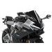 VĒJSTIKLS PUIG Z-RACING 22731N MELNS/PELĒKS
