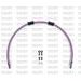 STANDARD PRIEKŠĒJO BREMŽU ŠĻŪTEŅU KOMPLEKTS VENHILL POWERHOSEPLUS TRI-8003FB-PU (3 ŠĻAUKAS KOMPL.) PURPLE HOSES, BLACK FITTINGS