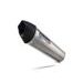 SLIP-ON EXHAUST GPR NEW GRAND PRIX EVO TITANIUM KTM.81.RACE.GPAN.TO BRUSHED TITANIUM INCLUDING LINK PIPE