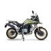 SLIP-ON EXHAUST GPR FURORE-X BRK24.VO.7.FUXTITBL TITANIUM MATTE BLACK INCLUDING REMOVABLE DB KILLER AND LINK PIPE