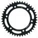 REAR ALU SPROCKET SUPERSPROX RAL-1308:43-BLK MELNS/PELĒKS 43T, 520