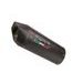 SLIP-ON EXHAUST GPR FURORE EVO4 E4.KTM.76.1.FNE4 MATTE BLACK INCLUDING REMOVABLE DB KILLER AND LINK PIPE