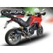 SLIP-ON EXHAUST GPR NEW GRAND PRIX EVO BLACK TITANIUM E4.D.131.GPAN.BLT TITANIUM MATTE BLACK INCLUDING REMOVABLE DB KILLER AND LINK PIPE