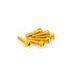SKRŪVES PUIG ANODIZED 0473G DZELTENS M8 X 30MM (6PCS)