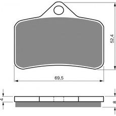 ZAVORNE OBLOGE GOLDFREN 139 GP6