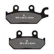 ZAVORNE OBLOGE EBC FA642TT