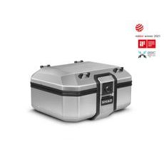 COMPLETE SET OF SHAD TERRA TR40 ADVENTURE SADDLEBAGS AND SHAD TERRA ALUMINIUM 37L TOPCASE, INCLUDING MOUNTING KIT SHAD CF MOTO 800MT