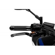 BRAKE LEVER WITHOUT ADAPTER PUIG 3.0 110NT POKLOPNA (FOLDABLE) BLACK/ORANGE