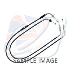 Throttle cables (pair) Venhill S01-4-117-BK featherlight črna