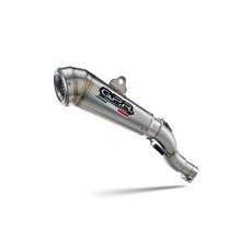 SLIP-ON EXHAUST GPR POWERCONE EVO KT.209.2.PCEV BRUSHED STAINLESS STEEL ZA KTM DUKE 250 2021-2023