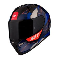Helmet MT Helmets REVENGE II GARZO 2020 A7 MATT BLUE L