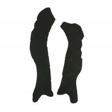 RUBBER FRAME PADS VIBRAM M7344N OFF-ROAD ČRN