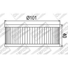 OLJNI FILTER CHAMPION COF046 100609815